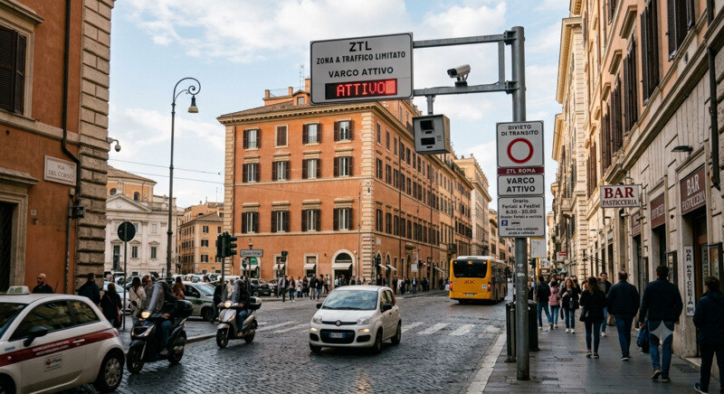 Nuove regole ZTL a Roma
