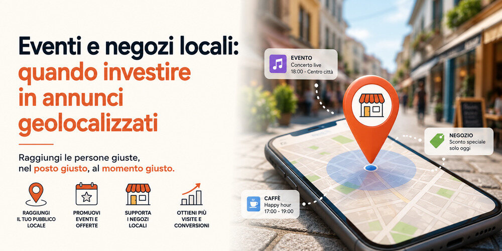 eventi e negozi locali
