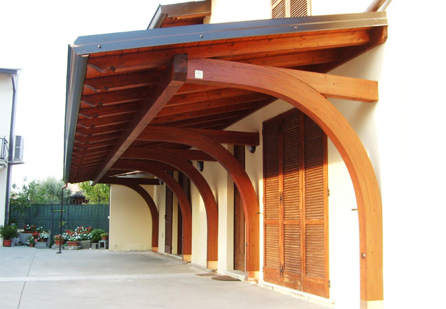 pergola legno